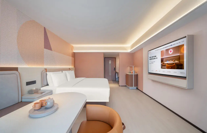 Orange 호텔(장가계 톈먼산 케이블카역） 더블베드룸